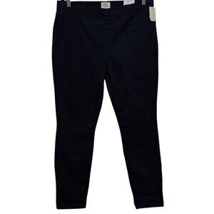 St.‎ Johns Bay Women's Secretly Slender Jeggings Fit Slim Leg Navy Large